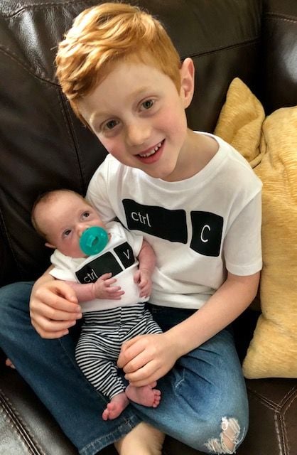 Boy Finally Gets the Brother He's Been Waiting For