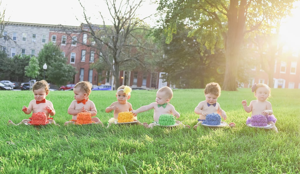 Rainbow Baby Photo Shoot