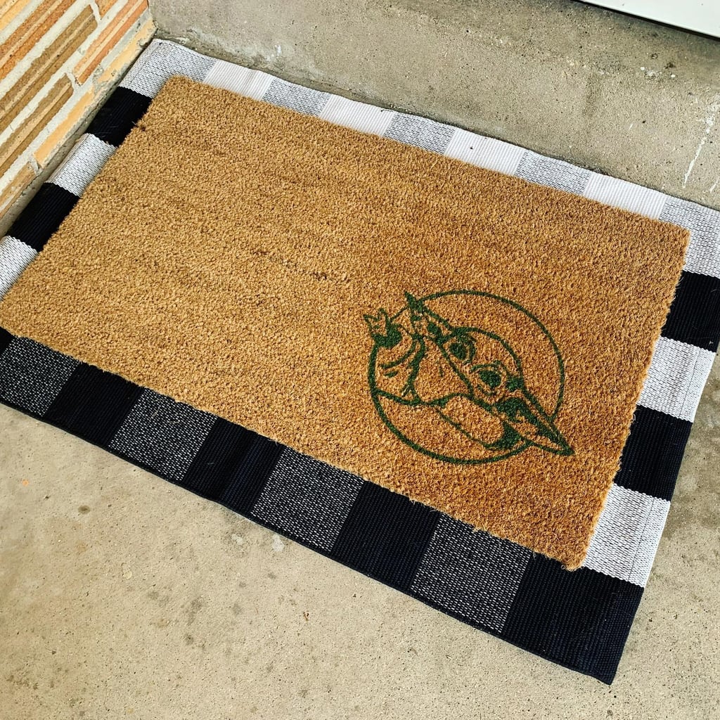 Alien baby doormat