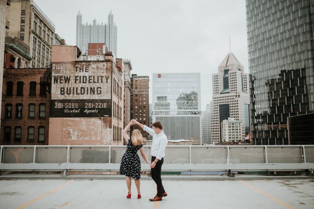 Rooftop Engagement Shoot