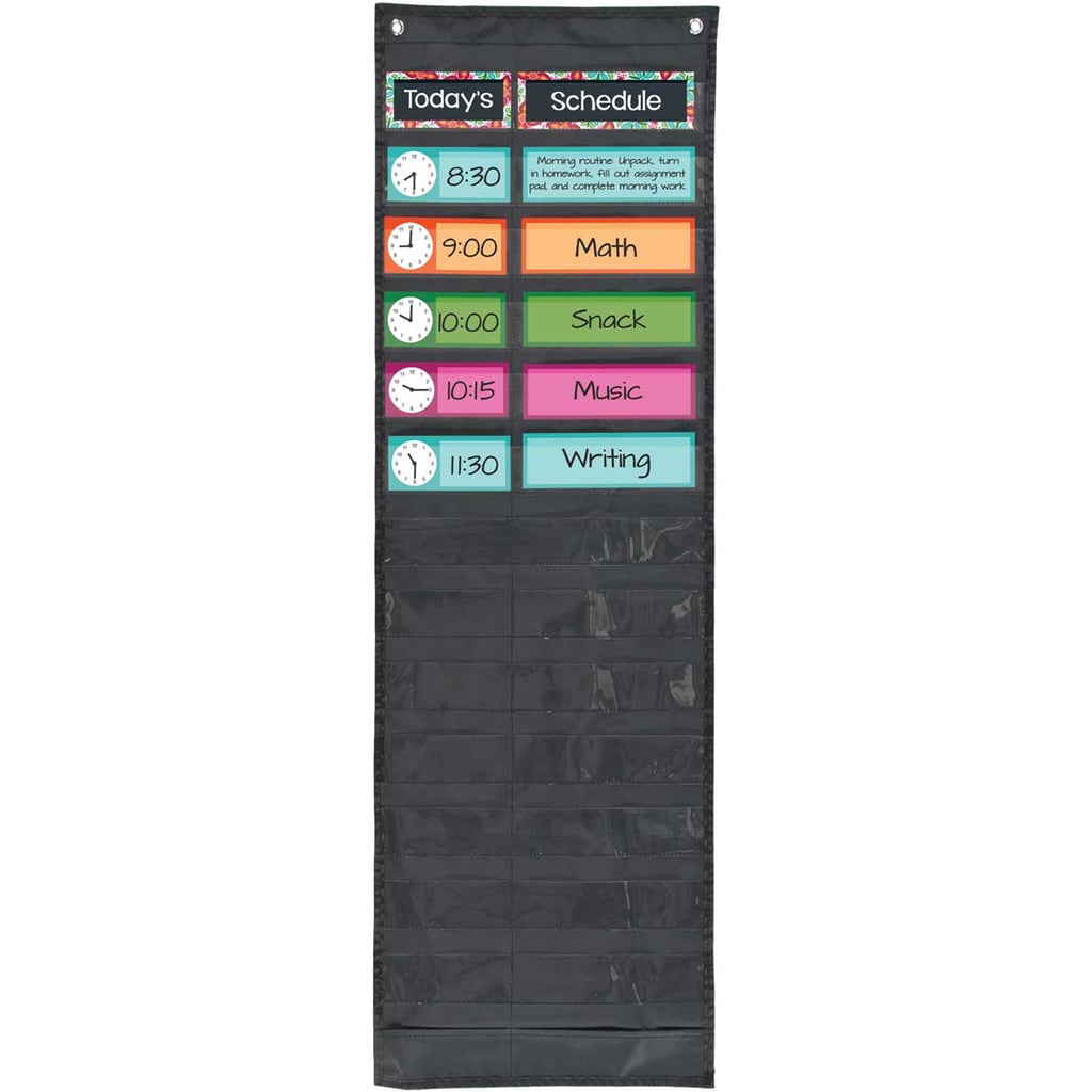 Classroom Scheduling Pocket Chart
