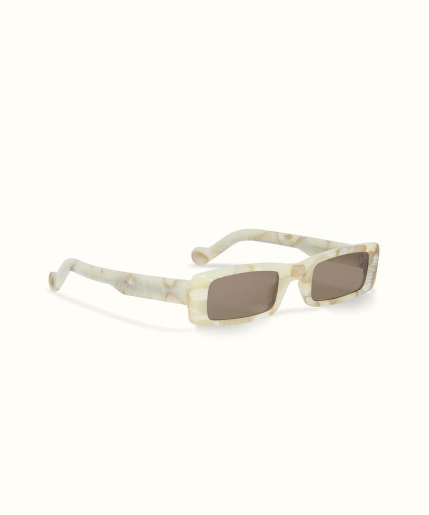 Fenty Trouble Sunglasses in White Marble