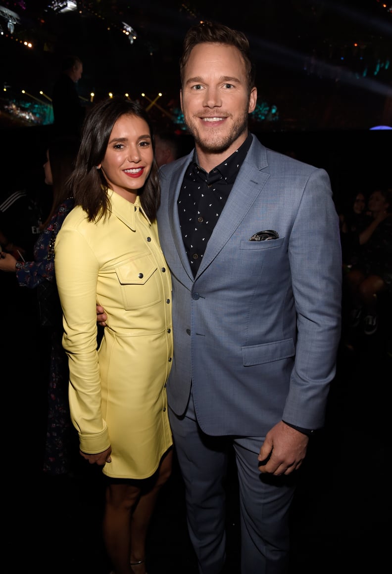 Nina Dobrev and Chris Pratt