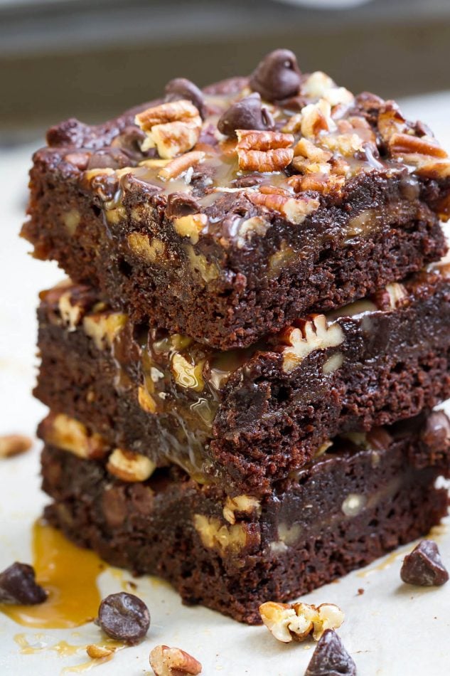 Gluten-Free Turtle Brownies