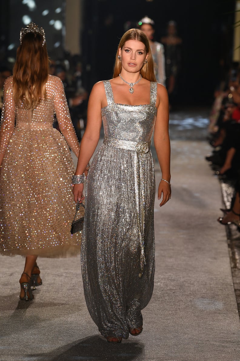 You'll Often Find Her Strutting Down the Dolce & Gabbana Runway