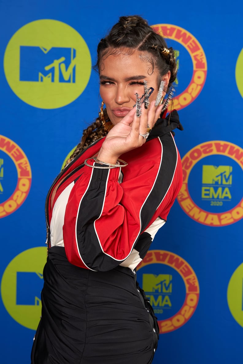 Karol G at the 2020 MTV EMA