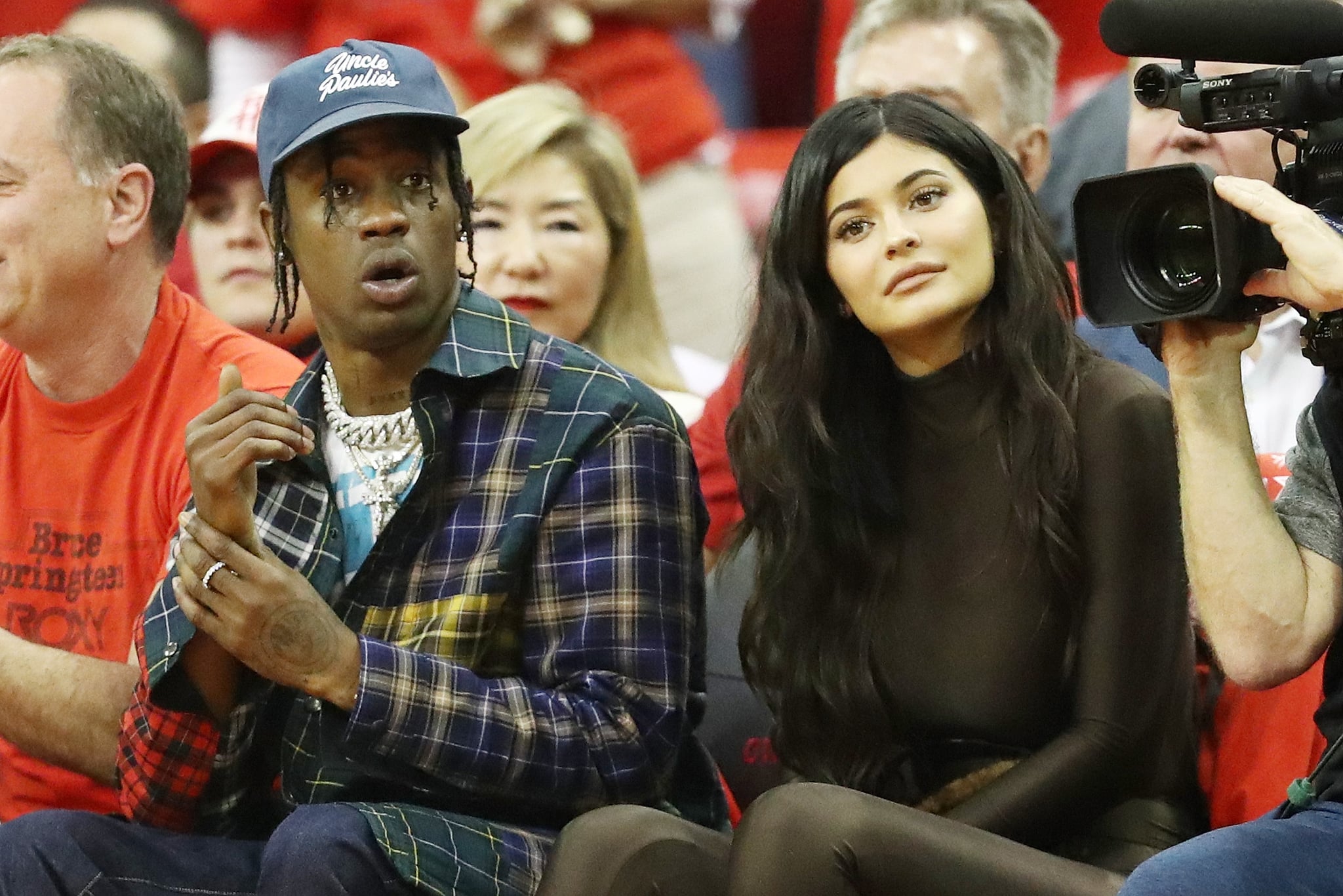 Celebrity Entertainment The Way They Were 33 Times Kylie Jenner And Travis Scott Gave Us A Peek At Their Romance Popsugar Celebrity Photo 16