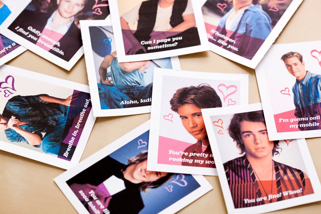 Diy 90s Heartthrobs Valentines Popsugar Love And Sex 