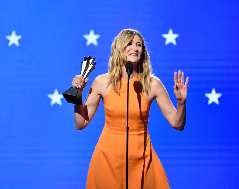 Laura Dern at the 2020 Critics' Choice Awards