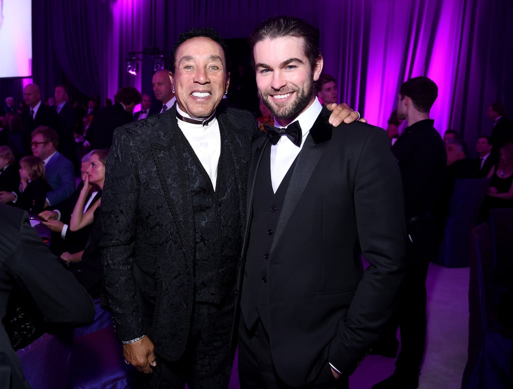 Smokey Robinson and Chace Crawford