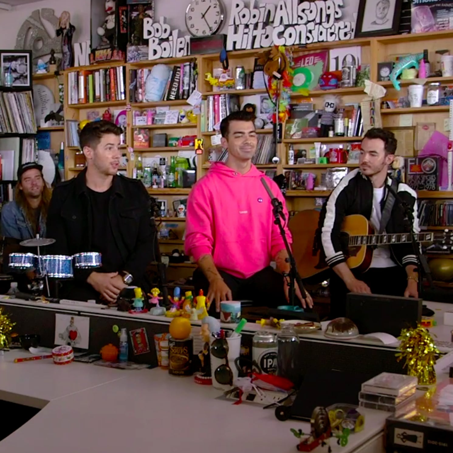 The Jonas Brothers Perform In Npr S Tiny Desk Concert Video