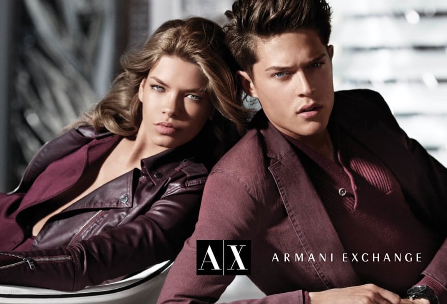 Armani Exchange Fall 2012 Ad Campaign 