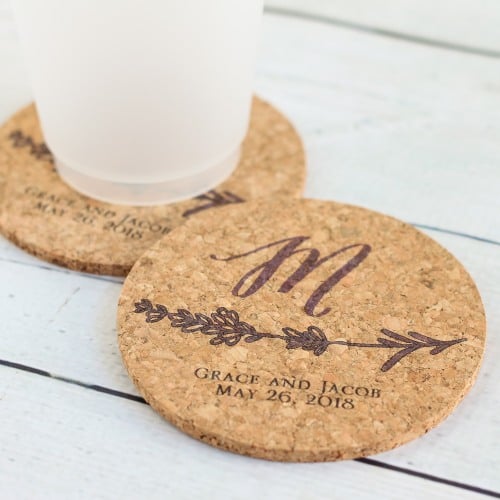 Personalized Coasters Wedding Favors Under 5 POPSUGAR Smart Living