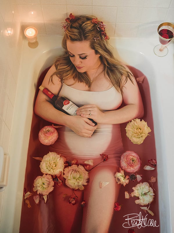 Milk Bath Wine Photos Popsugar Family