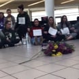 Students Given Detention For National Walkout Stage Peaceful Protest in Memory of Parkland Victims