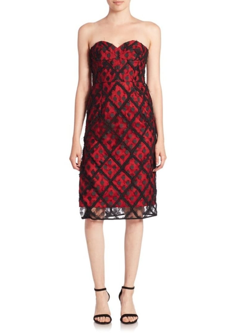 Milly Alex Embroidered Lace Dress