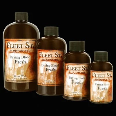 Skin Illustrator's Fleet Street Bloodworks Drying Bloods