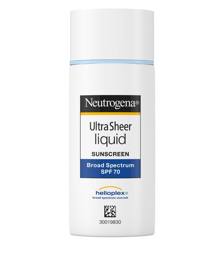 Neutrogena Ultra Sheer Liquid Daily Sunscreen Broad Spectrum SPF 70 Best Sunscreens to Wear