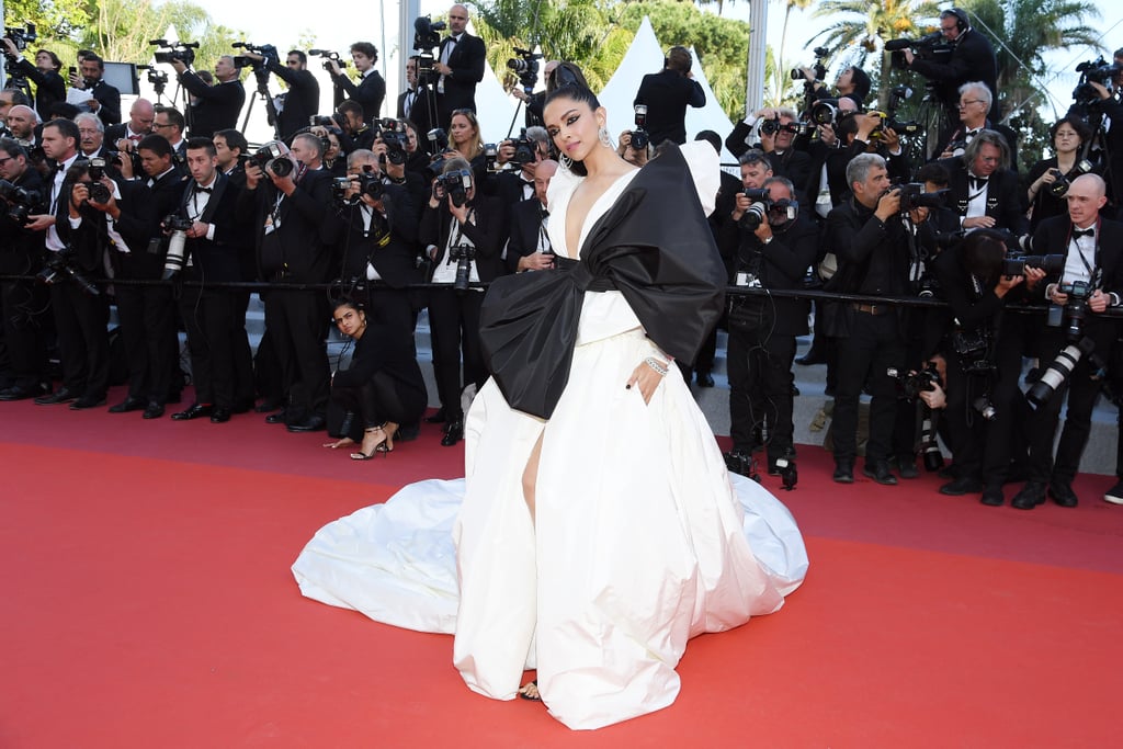 Deepika Padukone White Dress at Cannes 2019