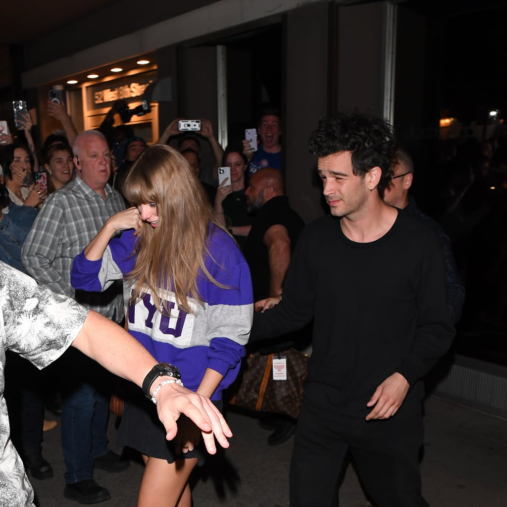 Taylor Swift and Matty Healy Photographed Leaving Recording Studio Together in Latest Sighting