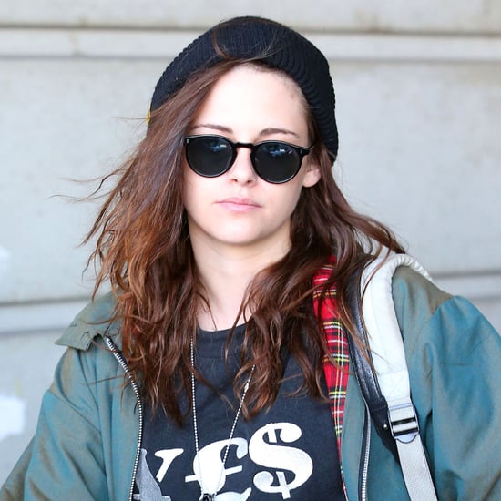 Kristen Stewart Wears a Sweatshirt to LAX | Pictures