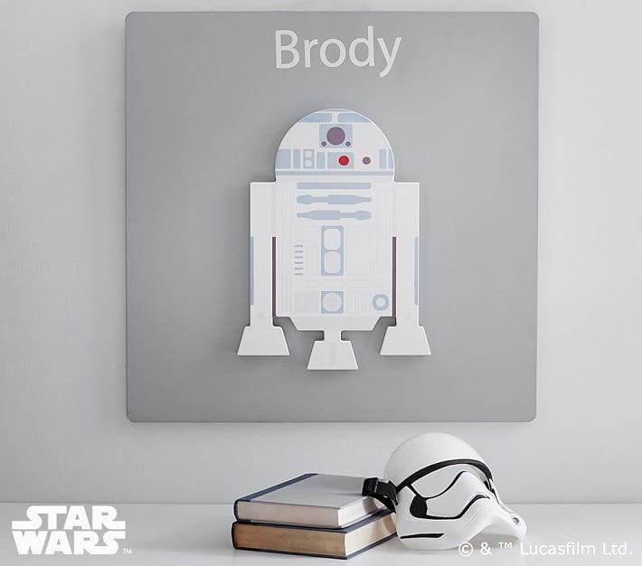 Star Wars R2-D2 Personalized Plaque
