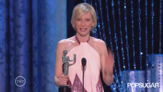 Cate Blanchett Asks For a SAGs Extension After Matthew McConaughey Rambles About Neptune