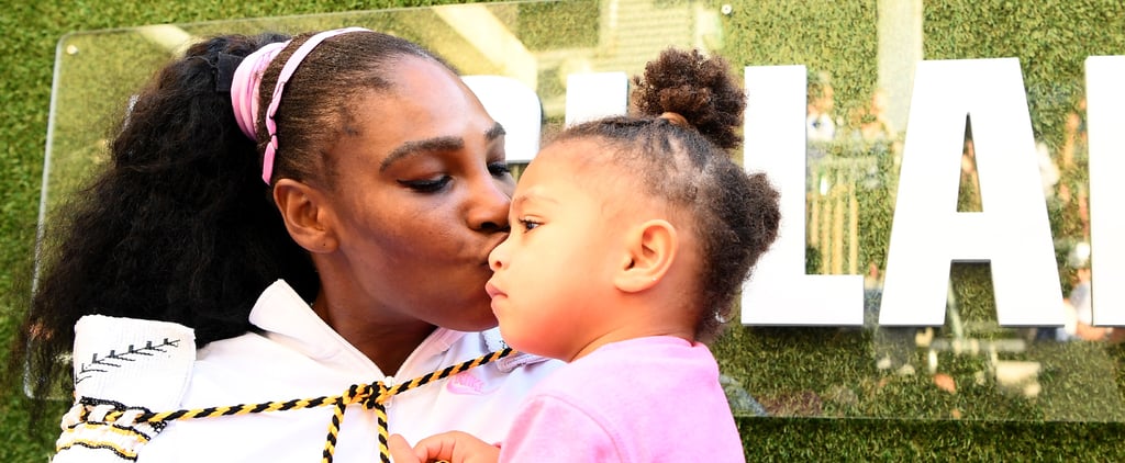 Watch Serena Williams's Daughter Olympia Do Mom's Makeup
