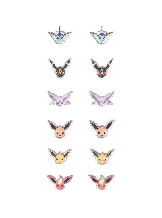 Pokémon Evee Evolution Earrings Set ($11)