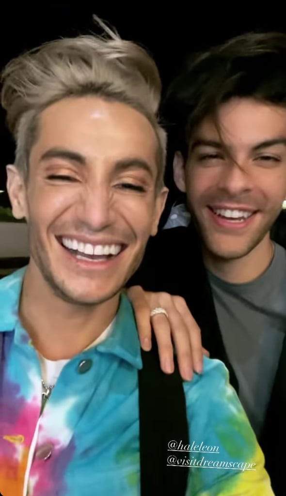 See Frankie Grande and Hale Leon's Matching Engagement Rings