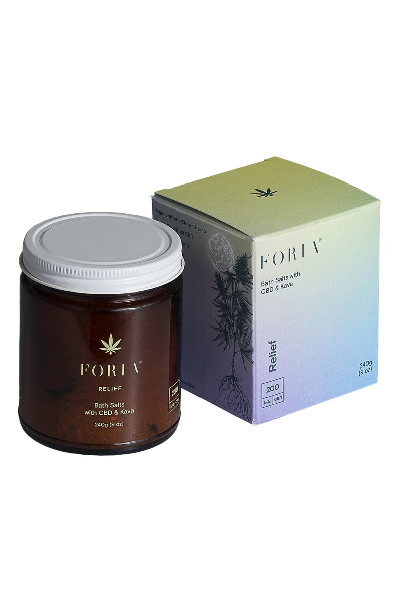 Foria Relief Bath Salts with CBD & Kava