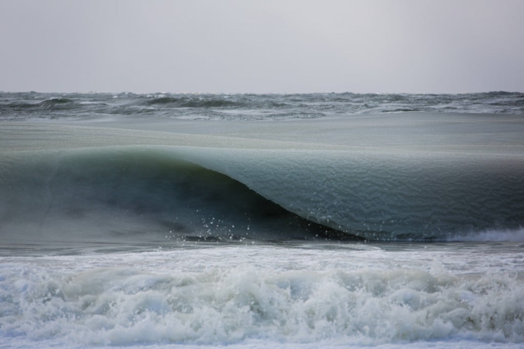Frozen Waves in Nantucket, MA | Pictures