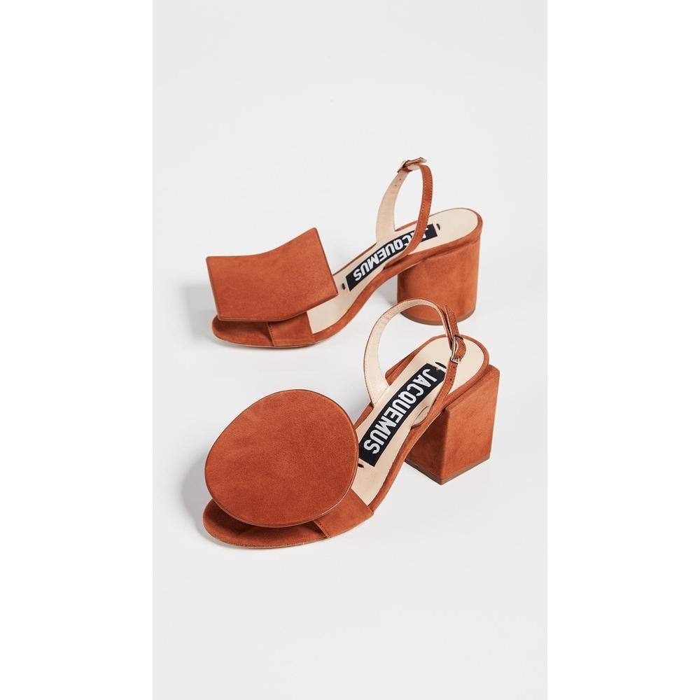 Beyoncé's Exact Jacquemus Les Rond Carré Terracotta Sandals