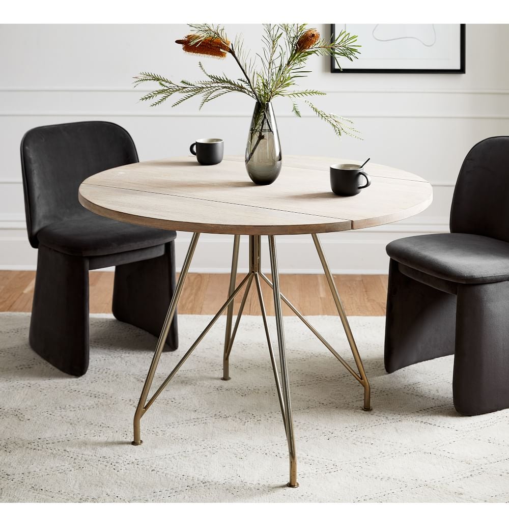 An Expandable Table: Jules Drop Leaf Expandable Dining Table