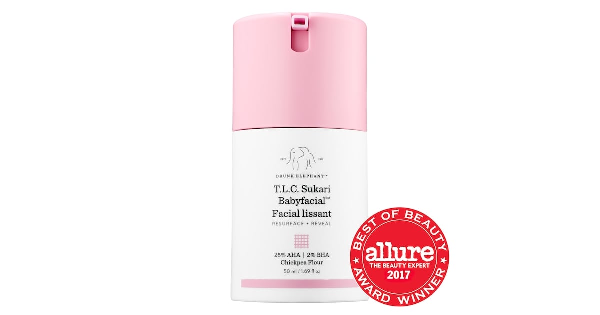 Drunk Elephant T.L.C. Sukari Babyfacial AHA + BHA Mask Salicylic Acid Products You Can Buy at