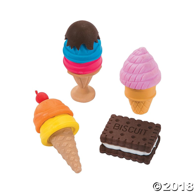 Summer Treats Erasers