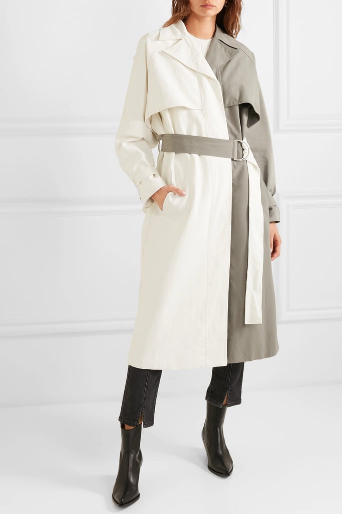 Givenchy Two-Tone Trench Coat