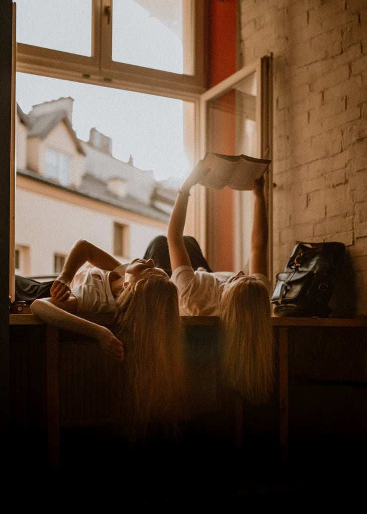 Read a book while watching the sunset.