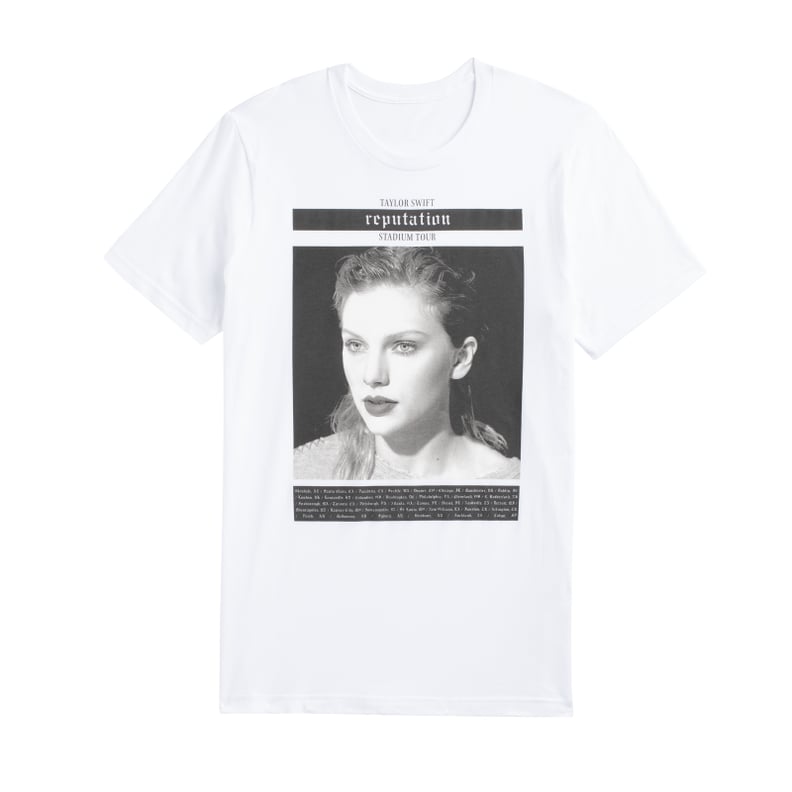 White Tour Tee With Photo