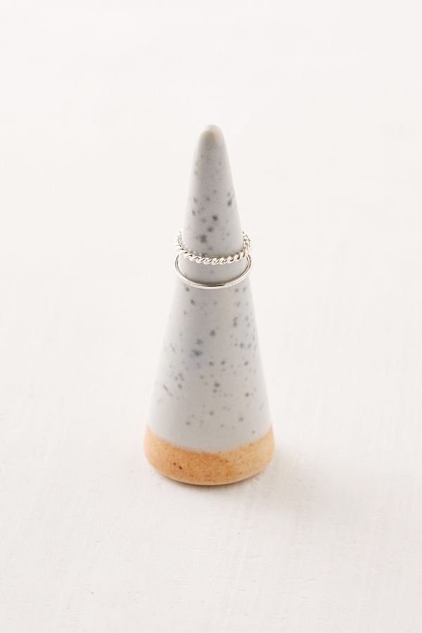 Olinda Speckled Ceramic Ring Holder