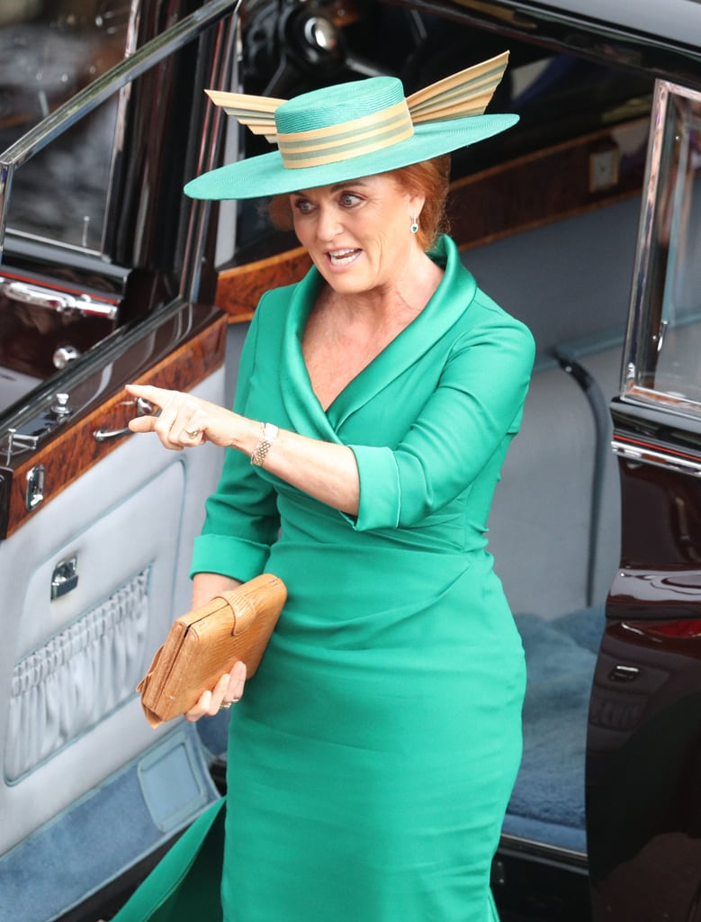 Sarah Ferguson Sigh at Princess Eugenie's Wedding