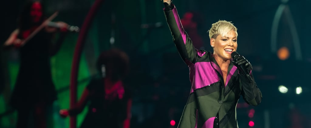 Pink Hugs Teen Fan During Australia Concert