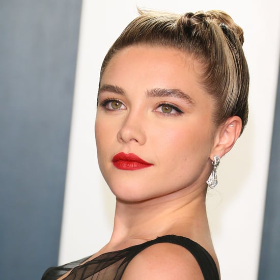 Florence Pugh Dyed Her Ends a Pastel Pink Hair Color