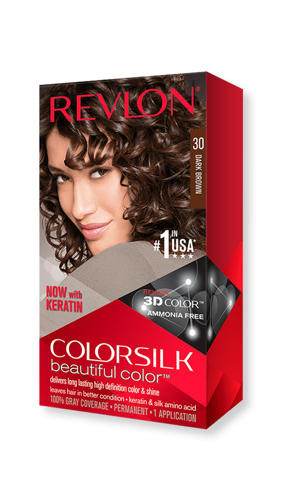 露华浓ColorSilk美丽颜色™在蘑菇金发头发的颜色
