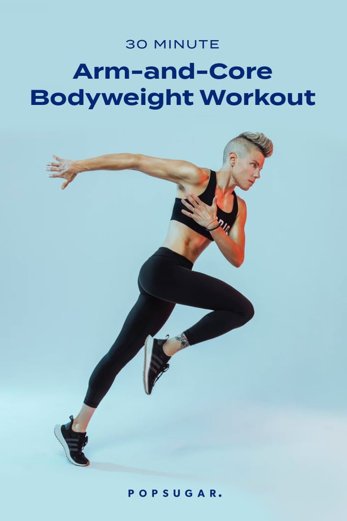 30-Minute Arm and Ab Bodyweight Workout From Val Desjardins