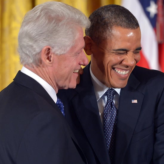 Barack Obama and Bill Clinton Joke on Twitter May 2015