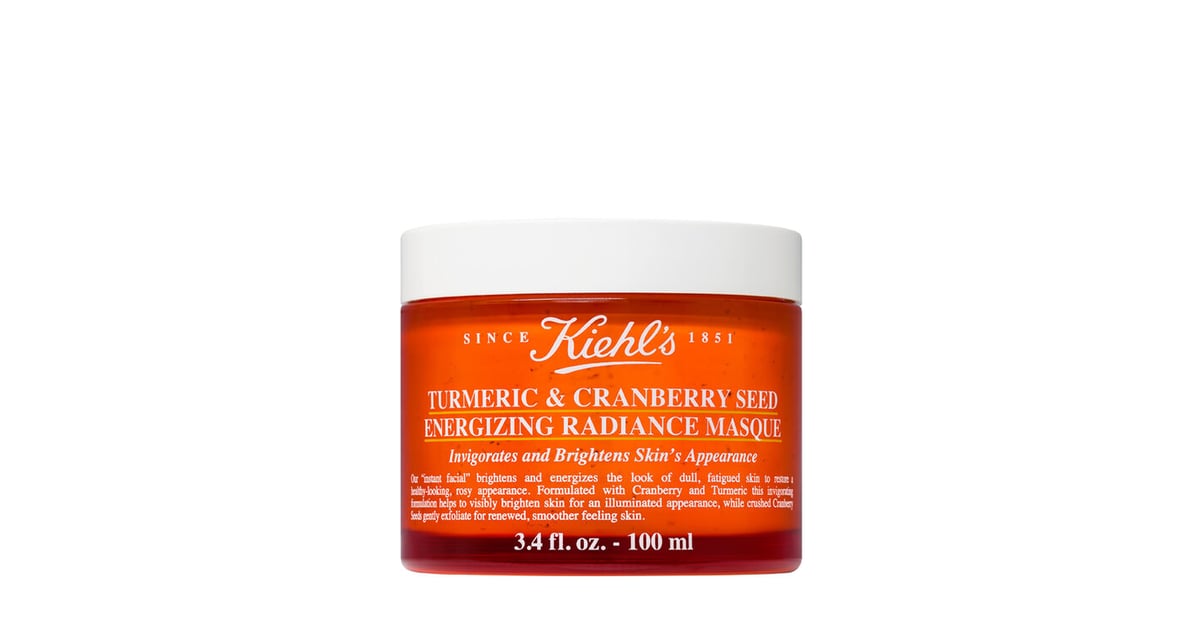 Kiehl's Turmeric & Cranberry Seed Energizing Radiance Masque Best Pumpkin Beauty Products to