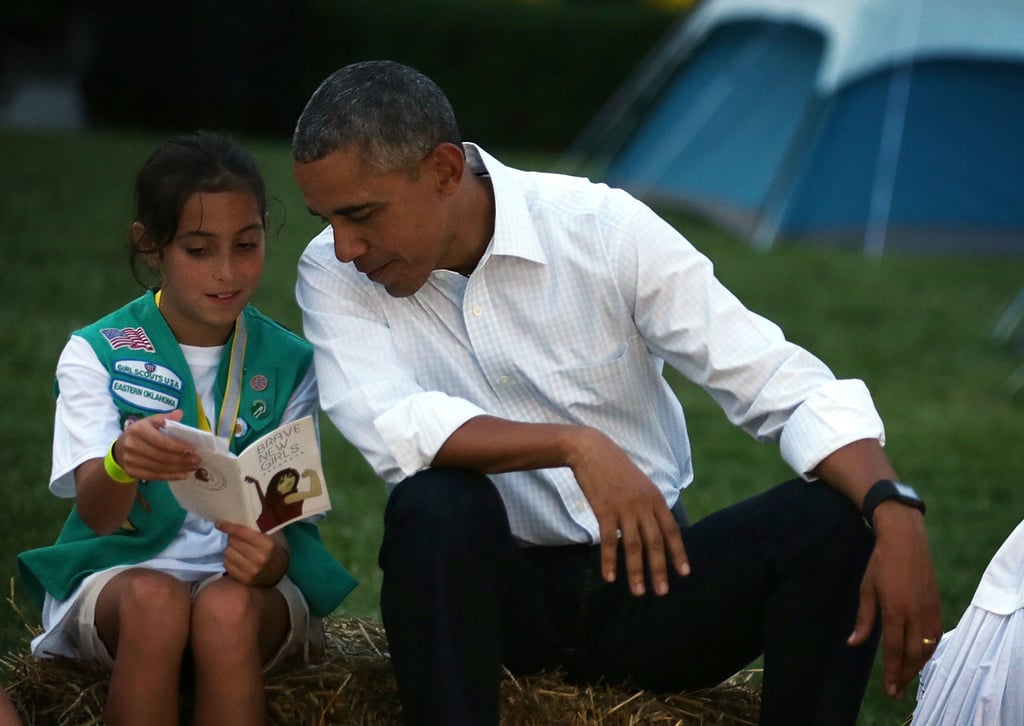 Girl Scouts at the White House