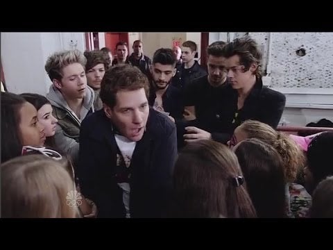 Paul Rudd Loves One Direction