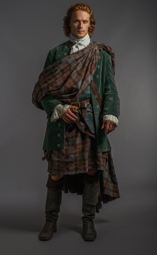 Here's a full-length look at Jamie's wedding-day attire.